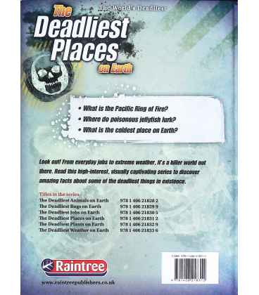 The Deadliest Places on Earth (The World's Deadliest) Back Cover