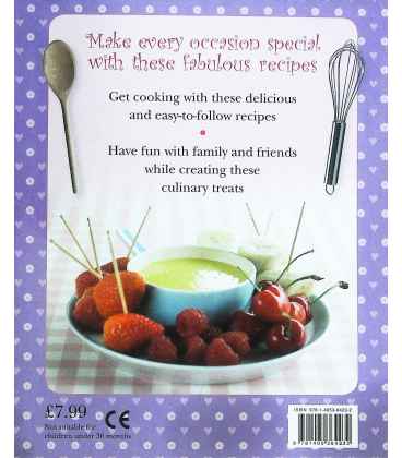 Cookbook for Girls Back Cover