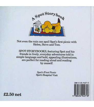 Spot's First Picnic Back Cover