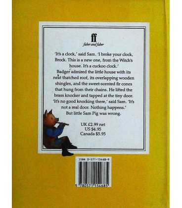 Sam Pig and the Cuckoo Clock Back Cover