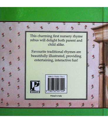 Hickory Dickory Dock (Picture Rhymes) Back Cover