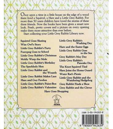 The Knot Squirrel Tied (The Little Grey Rabbit library) Back Cover