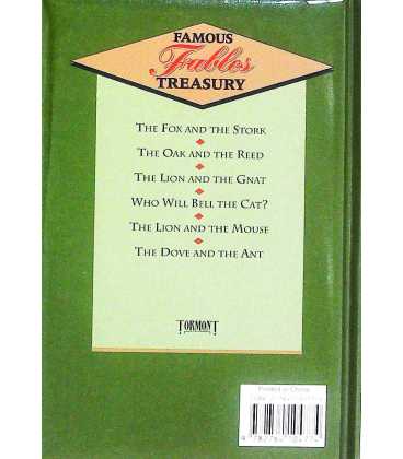 Famous Fables Treasury (Volume 2) Back Cover