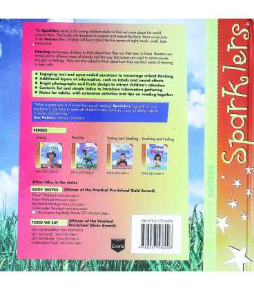 Hearing (Sparklers Senses) Back Cover