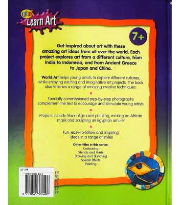 World Art (QED : Learn Art) Back Cover