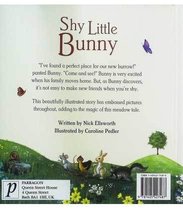 Shy Little Bunny Back Cover