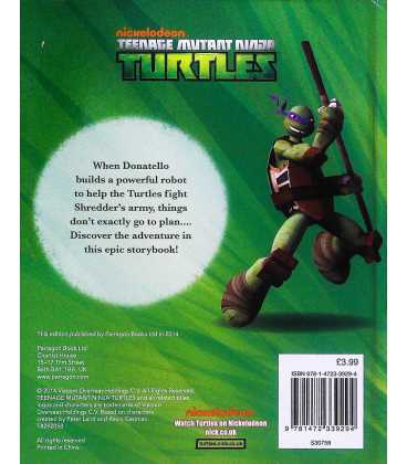 Nickelodeon Teenage Mutant Ninja Turtles (Robot Rampage) Back Cover