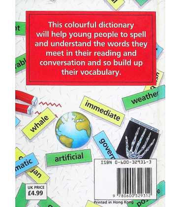 Hamlyn Shorter All-Colour Children's Dictionary Back Cover