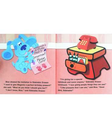 Blue's Perfect Present (Blue's Clues : Nick Jr. Book Club) Inside Page 2
