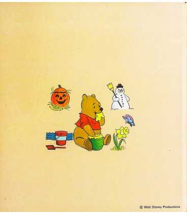 Around the Year with Pooh (Disnet's Adventures of Winnie-the-Pooh) Back Cover