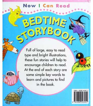 Bedtime Storybook (Now I Can Read) Back Cover