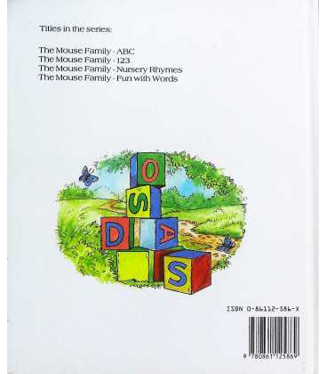The Mouse Family ABC Back Cover