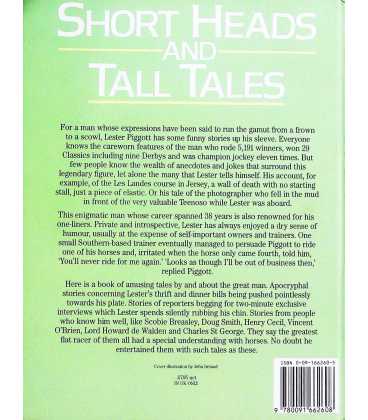 Short Heads and Tall Tales Back Cover