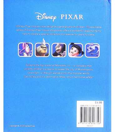 Monsters, Inc (Disney. Pixar Movie Collection) Back Cover