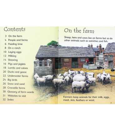 Farm Animals (Usborne Beginners)  Inside Page 1
