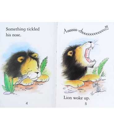 The Lion and the Mouse (Usborne First Reading) Inside Page 2