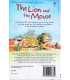 The Lion and the Mouse (Usborne First Reading) Back Cover