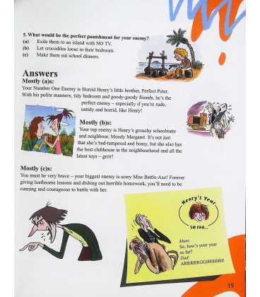 Horrid Henry's Annual 2009 Inside Page 2