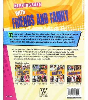 With Friends and Family (Keeping Safe) Back Cover