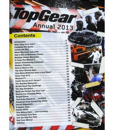 Top Gear The 2013 Official Annual Inside Page 1