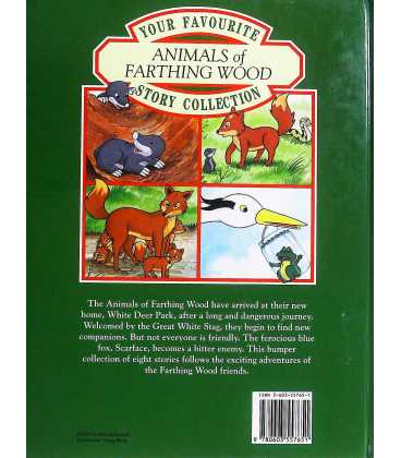 Animals of Farthing Wood Story Collection Back Cover