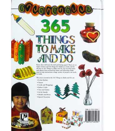 365 Things to Make and Do Back Cover