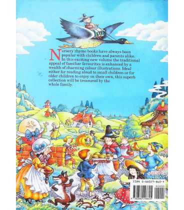 Mother Goose Nursery Rhymes Back Cover