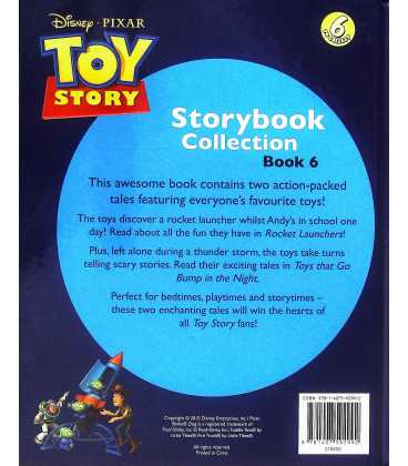Storybook Collection Book 6 (Disney.Pixar Toy Story) Back Cover