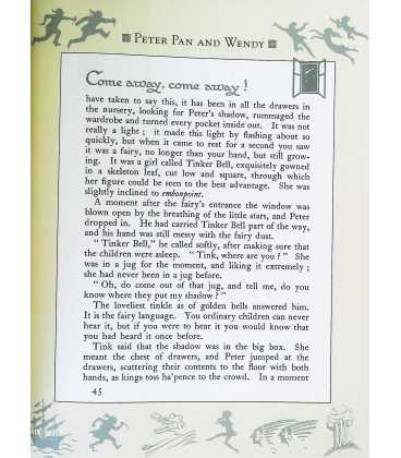 Peter Pan & Wendy Inside Page 2