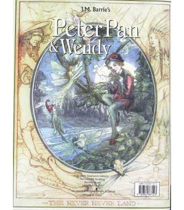 Peter Pan & Wendy Back Cover