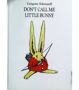 Don't Call Me Little Bunny
