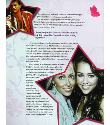 Miley Cyrus Yearbook 2009 Inside Page 1