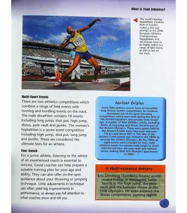 Field Athletics (Know Your Sport) Inside Page 2