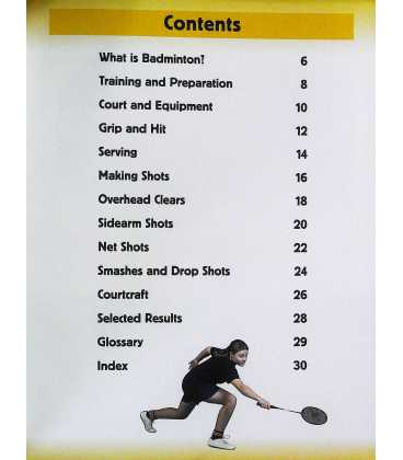 Badminton (Know Your Sport) Inside Page 1