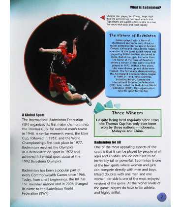 Badminton (Know Your Sport) Inside Page 2