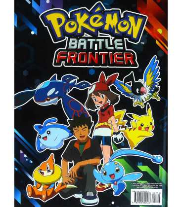 Pokemon Annual 2008 (Battle Frontier) Back Cover