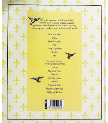 Stories of the Saints Back Cover