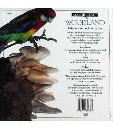 Woodland (Look closer) Back Cover