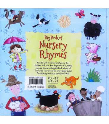 Big Book of Nursery Rhymes Back Cover