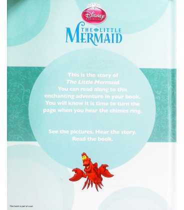 The Little Mermaid (Disney Princess : Read-Along Story) Back Cover