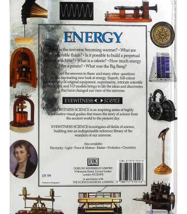 Energy (Eyewitness Science) Back Cover