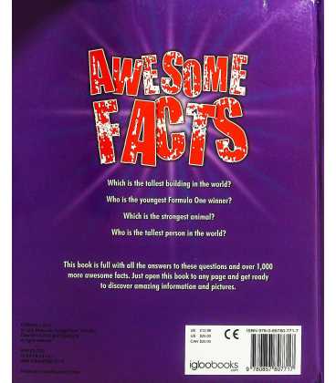 Awesome Facts Back Cover