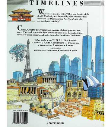 Cities (Timelines : Book 5) Back Cover