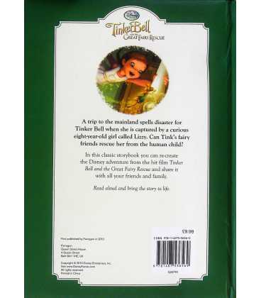 Tinkerbell and the Great Fairy Rescue (Disney Fairies) Back Cover