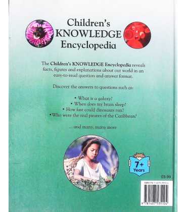 Childrens's Knowledge Encyclopedia Back Cover
