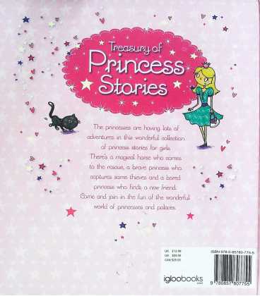 Treasury of Princess Stories Back Cover