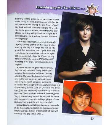 The Unauthorised Zac Efron Inside Page 2