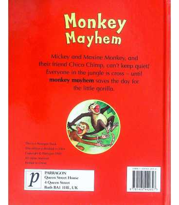Monkey Mayhem (Jungle Tales) Back Cover