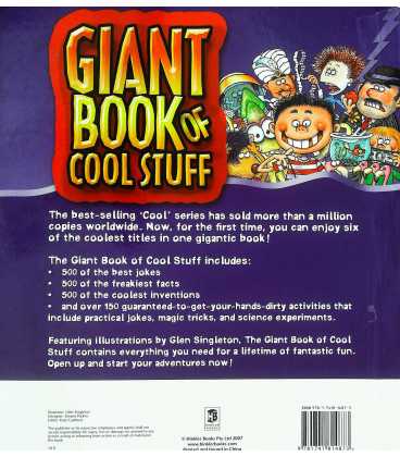Giant Book of Cool Stuff Back Cover