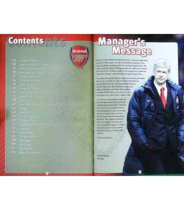 The Official Arsenal FC Annual 2012 Inside Page 1